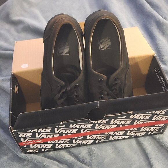 VANS "OFF THE WALL" black shoes  Size 8.5 M - Picture 5 of 7
